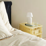 HAY Faltbox „Colour Crate Medium Light Yellow“ | Stapelwunder in Gelb | HAY