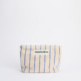 BONGUSTA Kulturbeutel „Naram Moon Beam & Ultramarine“ | Hell-Dunkel-Kontrast | Bongusta