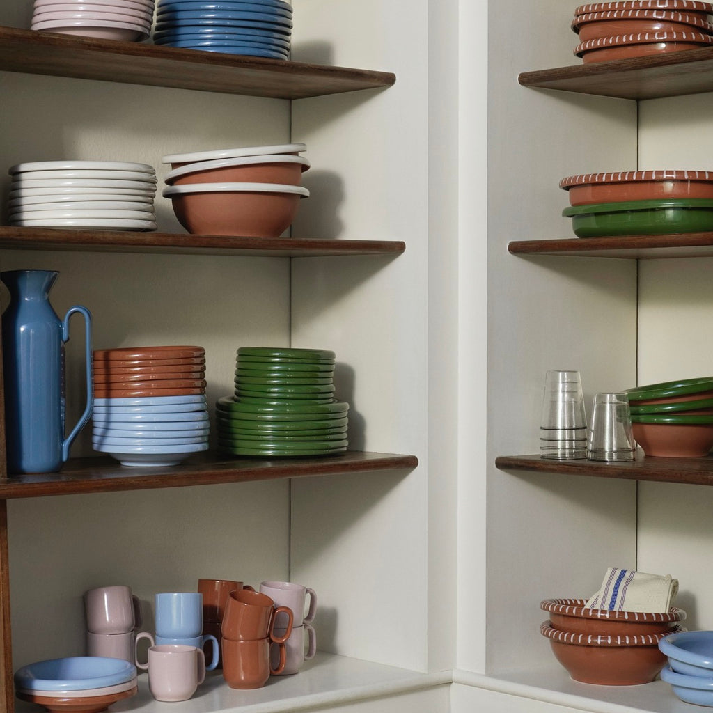 HAY Schale „Barro Bowl Natural“ | 2er-Set im authentischen Look | HAY