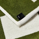 HAY Badematte „Check Matcha 50×90 cm“ | Natürlich & schön | HAY