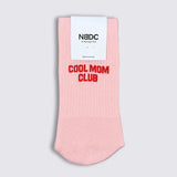 NO BAD DAYS CLUB Socken “Cool Mom Club Rosé” | Statement Socken in Rosé | NO BAD DAYS CLUB