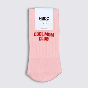 NO BAD DAYS CLUB Socken “Cool Mom Club Rosé” | Statement Socken in Rosé | NO BAD DAYS CLUB