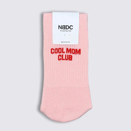 NO BAD DAYS CLUB Socken “Cool Mom Club Rosé” | Statement Socken in Rosé | NO BAD DAYS CLUB