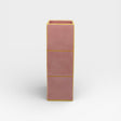 Table Machine Vase “Triple Tile” Pink & Yellow | Skulpturales Design | Table Machine