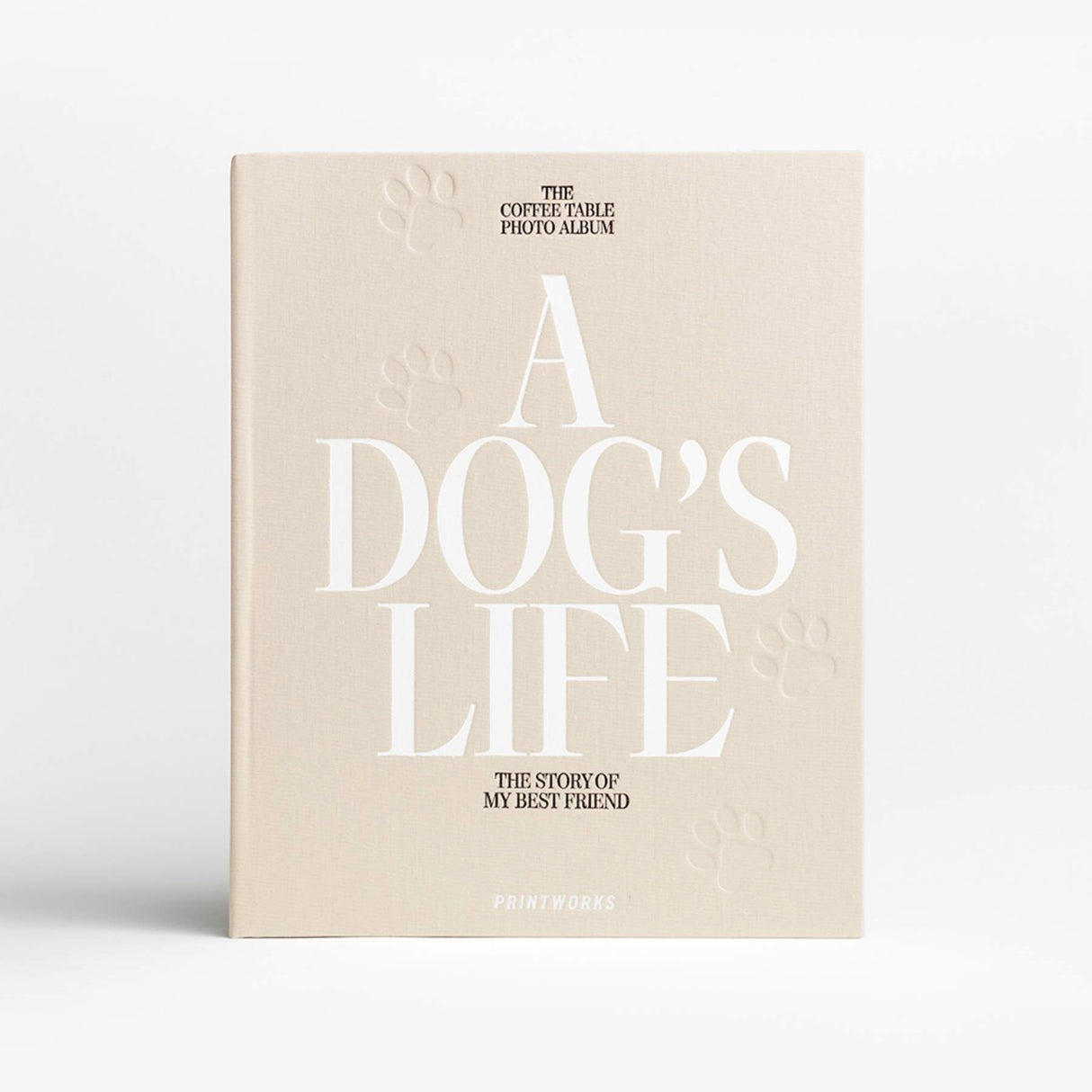 PRINTWORKS Fotoalbum “A Dog’s Life” | Erinnerungen für Hundefans | PRINTWORKS