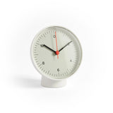 HAY Standuhr „Table Clock White“ | Klar & komplementär | HAY