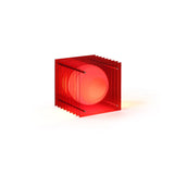 BANG Leuchte “Square Small” Red | Quadratisch & leuchtend | BANG