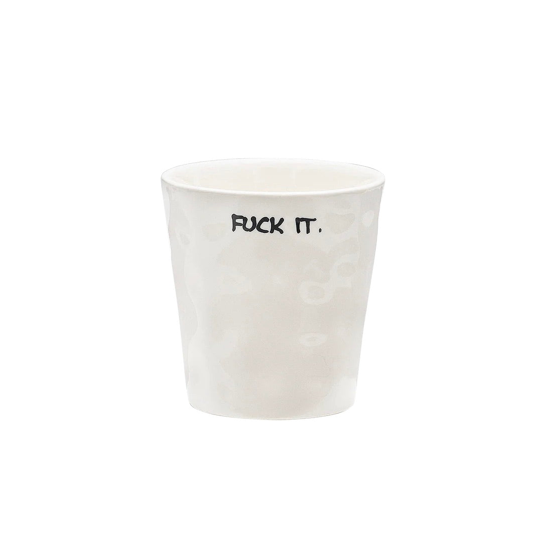 anna & nina Tasse „Coffee Cup Fuck it“ | Handbemalt | anna & nina