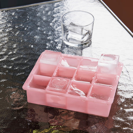 HAY Eiswürfelform „Square XL Pink“ | Stylisch & funktional | HAY