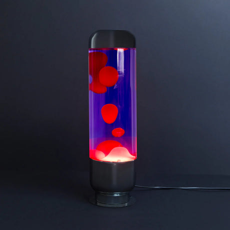 Balvi Lava Lampe “Capsule” Purple/Red | Retro Design | Balvi