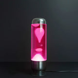 Balvi Lava Lampe “Capsule” Pink/White | Retro Design | Balvi