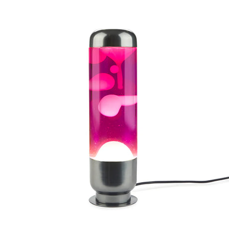 Balvi Lava Lampe “Capsule” Pink/White | Retro Design | Balvi