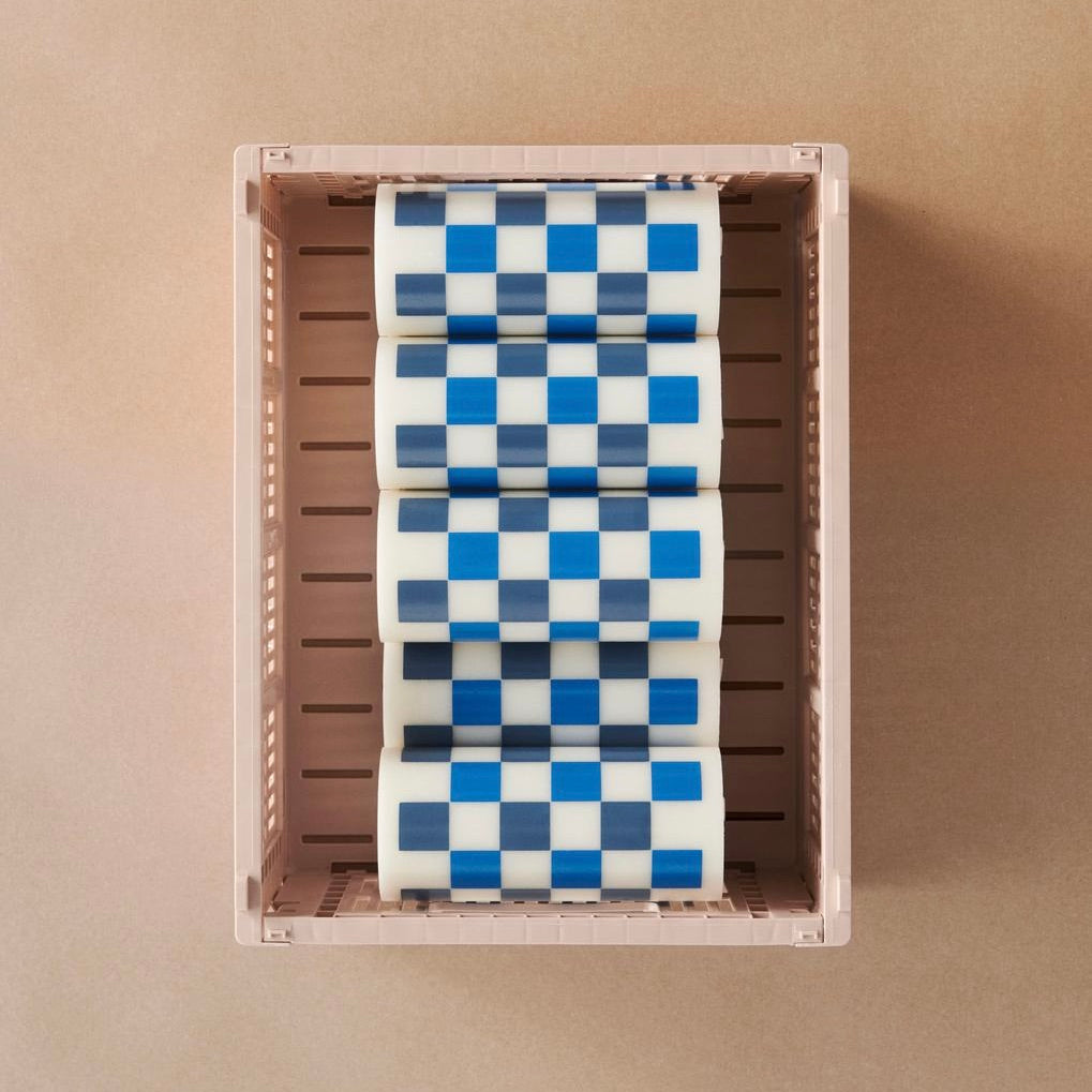 HAY Faltbox „Colour Crate Medium Powder“ | Stapelbar & pastellig | HAY