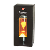 Balvi Lava Lampe “Capsule” Yellow/Orange | Retro Design | Balvi