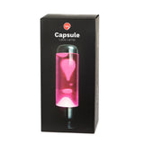 Balvi Lava Lampe “Capsule” Pink/White | Retro Design | Balvi