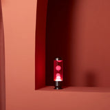 Balvi Lava Lampe “Capsule” Pink/White | Retro Design | Balvi