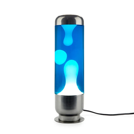 Balvi Lava Lampe “Capsule” Blue | Retro Design | Balvi