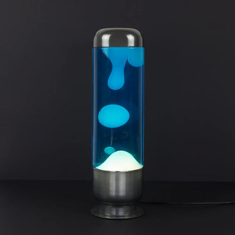 Balvi Lava Lampe “Capsule” Blue | Retro Design | Balvi