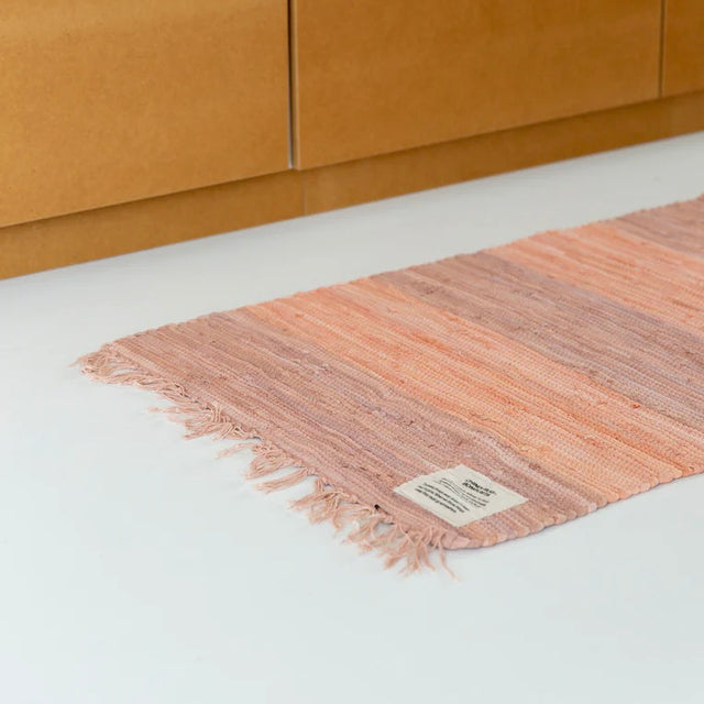 BONGUSTA Teppich „Chindi Rug Tropicana Ash Rose 45×60 cm“ | Farbspiel & Struktur | BONGUSTA