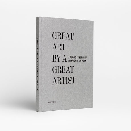 PRINTWORKS Bilderrahmenbuch “Frame Book Great Art” Grey | PRINTWORKS