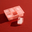 HAY Eiswürfelform „6 Cubes XXL Pink“ | Extra groß & cool | HAY
