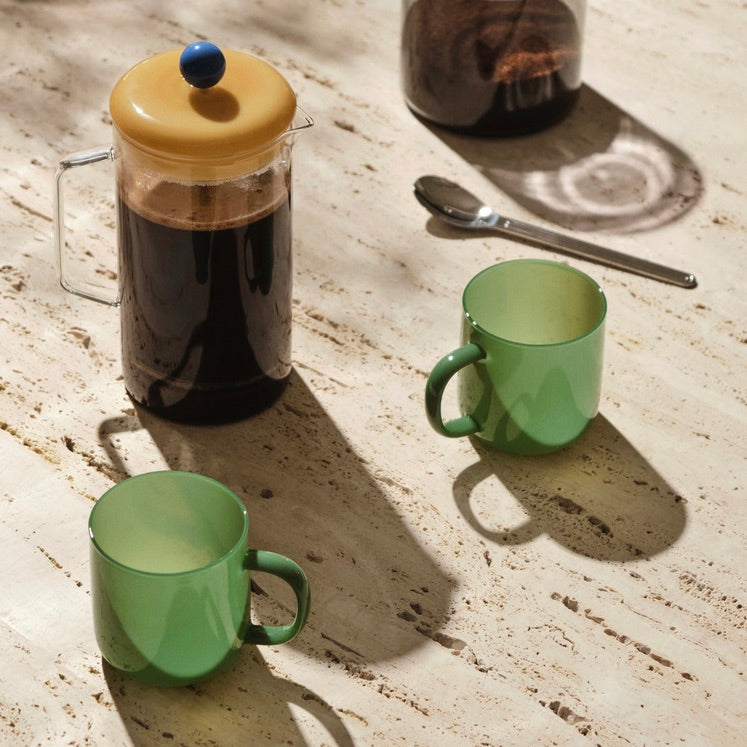 HAY French Press „Brewer Clear“ | Transparent & elegant | HAY