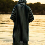 BONGUSTA Poncho „Naram Seafoam & Deep Teal S/M“ | Leicht & gemütlich | BONGUSTA