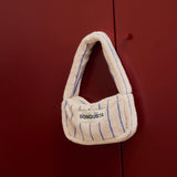 BONGUSTA Tasche „Naram Mini Bag Moon Beam & Ultramarine“ | Hell-Dunkel-Kontrast | Bongusta