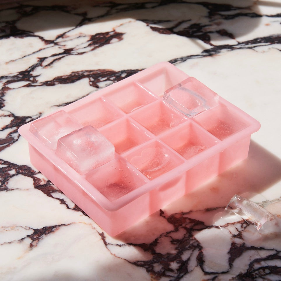 HAY Eiswürfelform „Square XL Pink“ | Stylisch & funktional | HAY