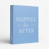 PRINTWORKS Fotoalbum “Happily Ever After” Blue | Hochzeitsalbum | PRINTWORKS