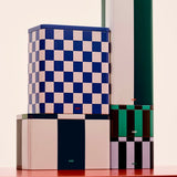 HAY Dose „Tin Container Large“ | Blue & Off-White | HAY