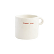 anna & nina Keramiktasse "I Love You" | anna & nina | handbemalt