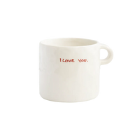 anna & nina Keramiktasse "I Love You" | anna & nina | handbemalt