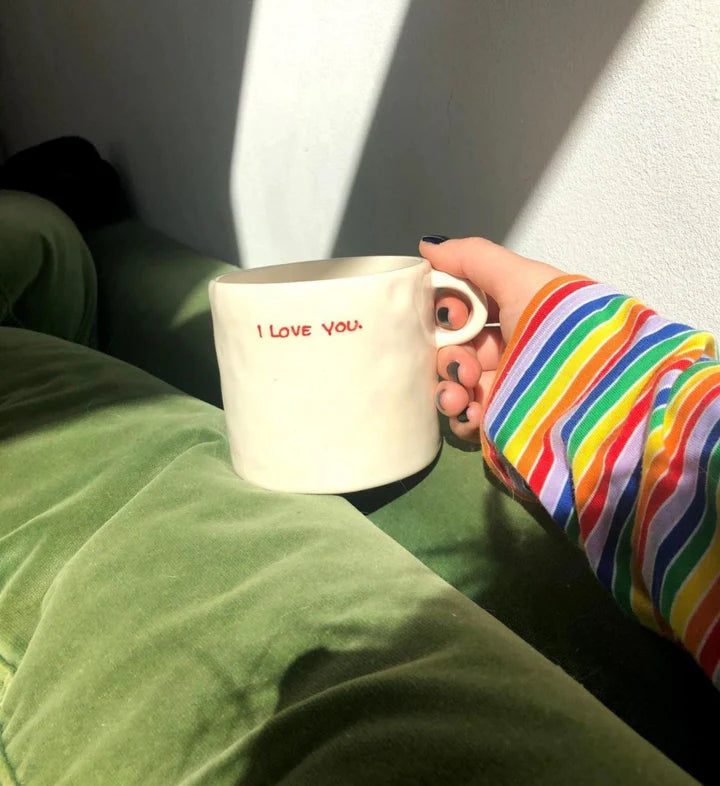 anna & nina Keramiktasse "I Love You" | anna & nina | handbemalt