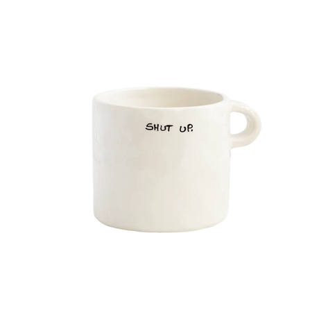 anna & nina Keramiktasse "Shut Up" | anna & nina | handbemalt
