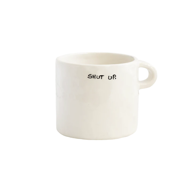 anna & nina Keramiktasse "Shut Up" | anna & nina | handbemalt