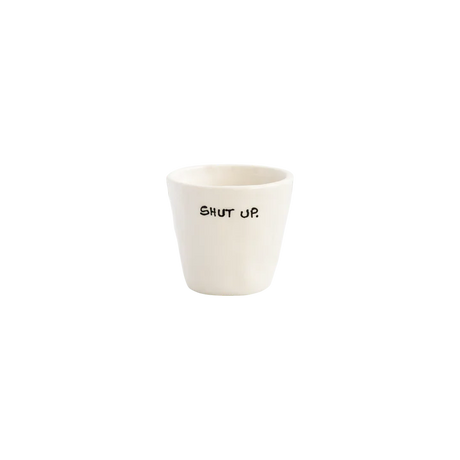 anna & nina Espressotasse "Shut Up"| anna & nina | handbemalt