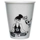 helen b Becher helen b "Zen with Cats" | Design Mug mit Illustrationen von Helen Blanchaert