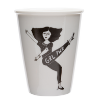 helen b Becher helen b "Grl Pwr" | Design Mug mit Illustrationen von Helen Blanchaert