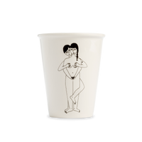 helen b Becher helen b "Faces Everywhere" | Design Mug mit Illustrationen von Helen Blanchaert