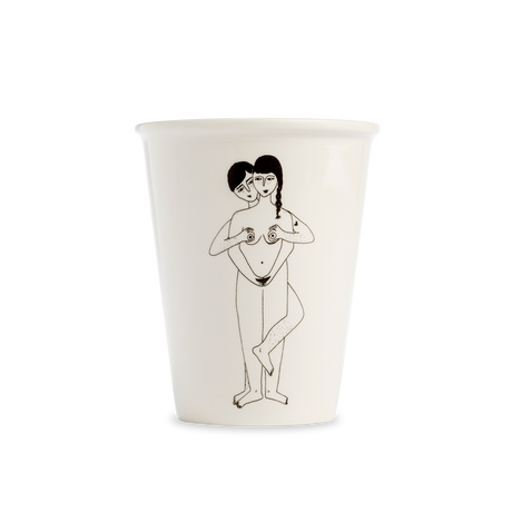 helen b Becher helen b "Faces Everywhere" | Design Mug mit Illustrationen von Helen Blanchaert