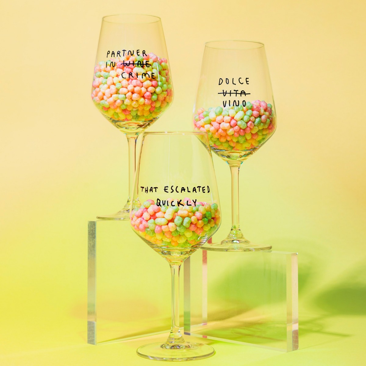 selekkt Weinglas „Partner In Wine“ | Besser zusammen trinken | selekkt