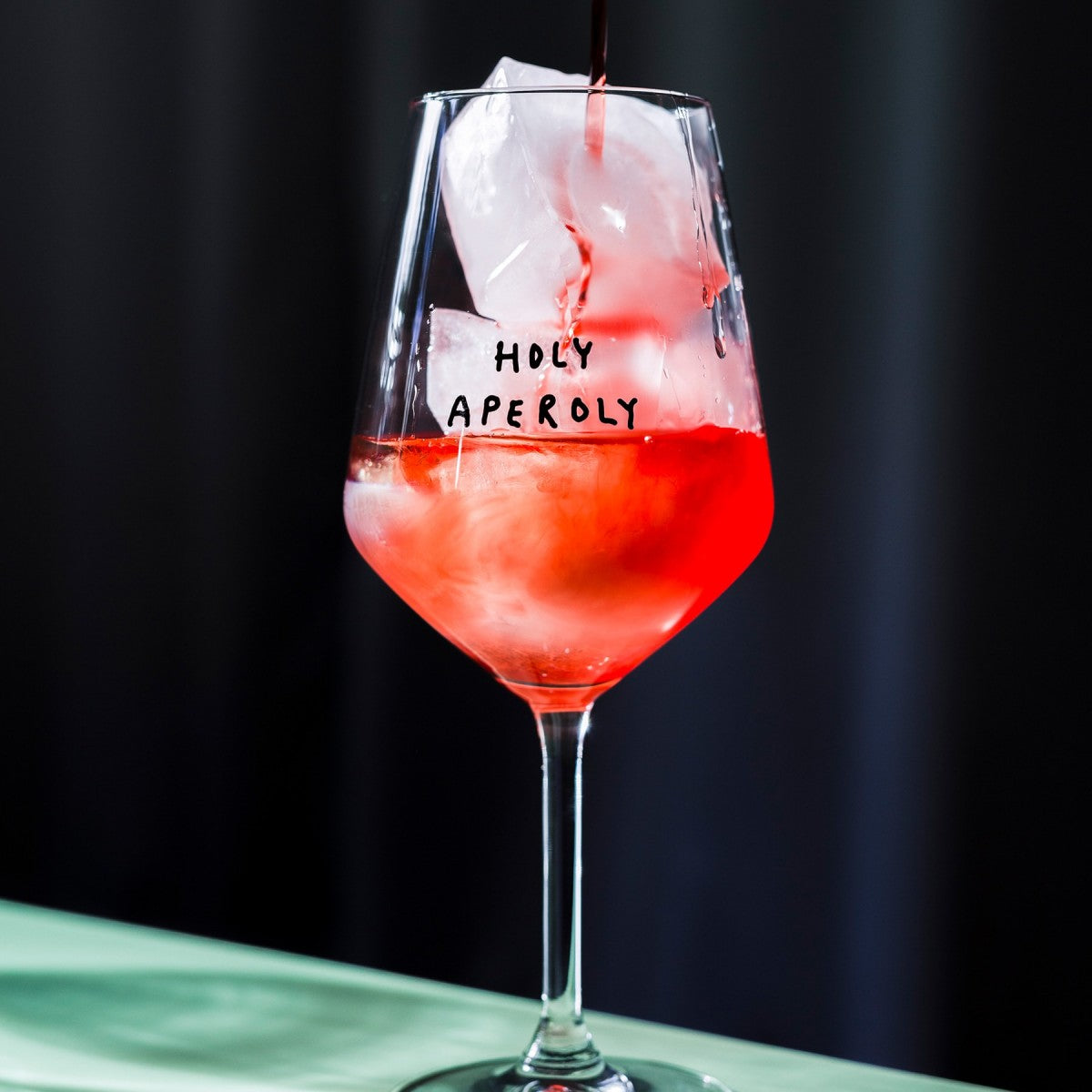 selekkt Weinglas "Holy Aperoly" | Special Edition | für Spritz-Liebende!