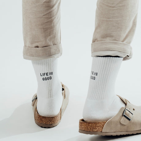NO BAD DAYS CLUB Socken "Life is good" No Bad Days Club | Baumwollsocken in Portugal hergestellt