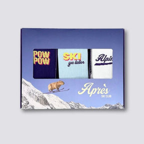 NO BAD DAYS CLUB Socken “Aprés Ski Club, Ski ya later, Alpine” | 3er-Set Winter Vibes | NO BAD DAYS CLUB