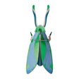 Studio Roof Wanddeko “Jade Grasshopper” | 3D Insekten Design | Studio Roof