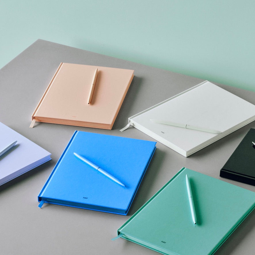 HAY Notizbuch „Colour Notebook Ocean Blue“ | Stylisch & strukturiert | HAY