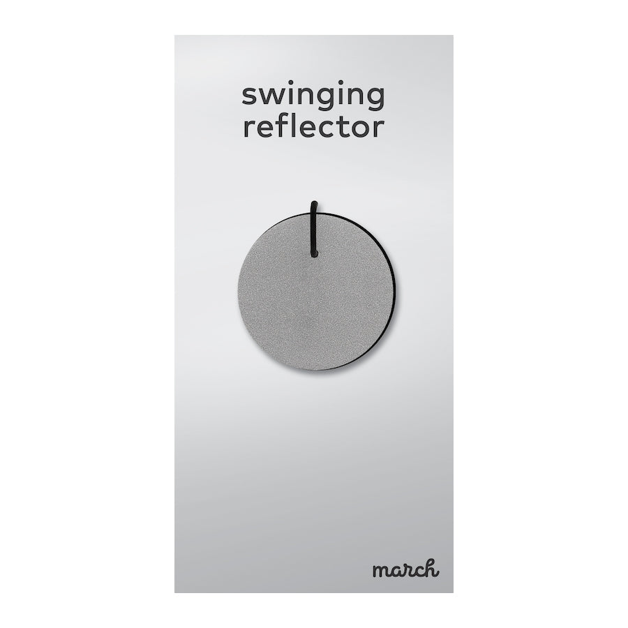 March Design Studio Swinging Reflector Round Silver