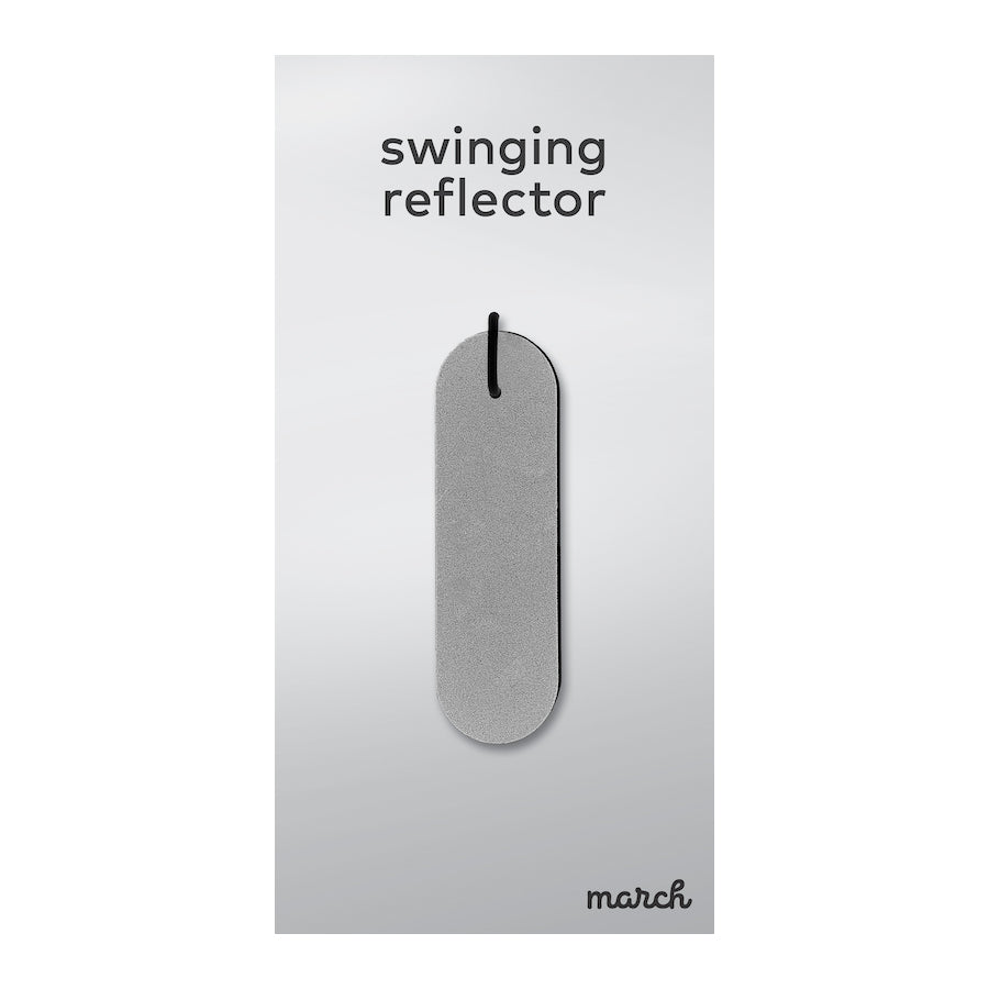 March Design Studio Swinging Reflector Long Silver