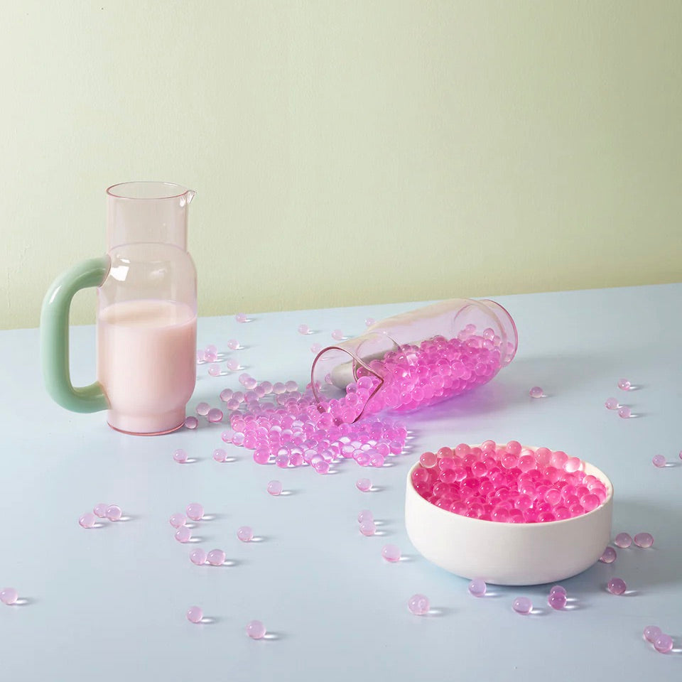 Studio About Pitcher „Milky Jade/Milky Rose“ | Zartes Borosilikatglas | Studio About